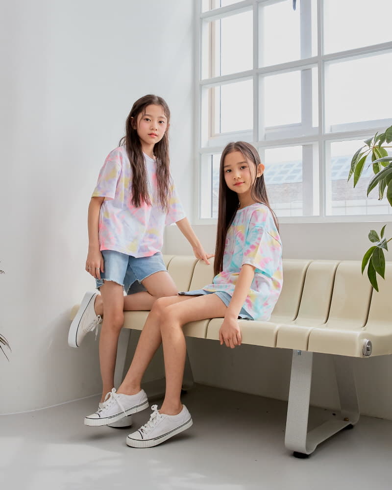 Sm2 - Korean Children Fashion - #toddlerclothing - Summer Water Paint Tee - 8