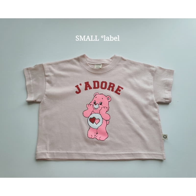 Small Label - Korean Women Fashion - #restrostyle - Pink Bear Tee Mom - 4