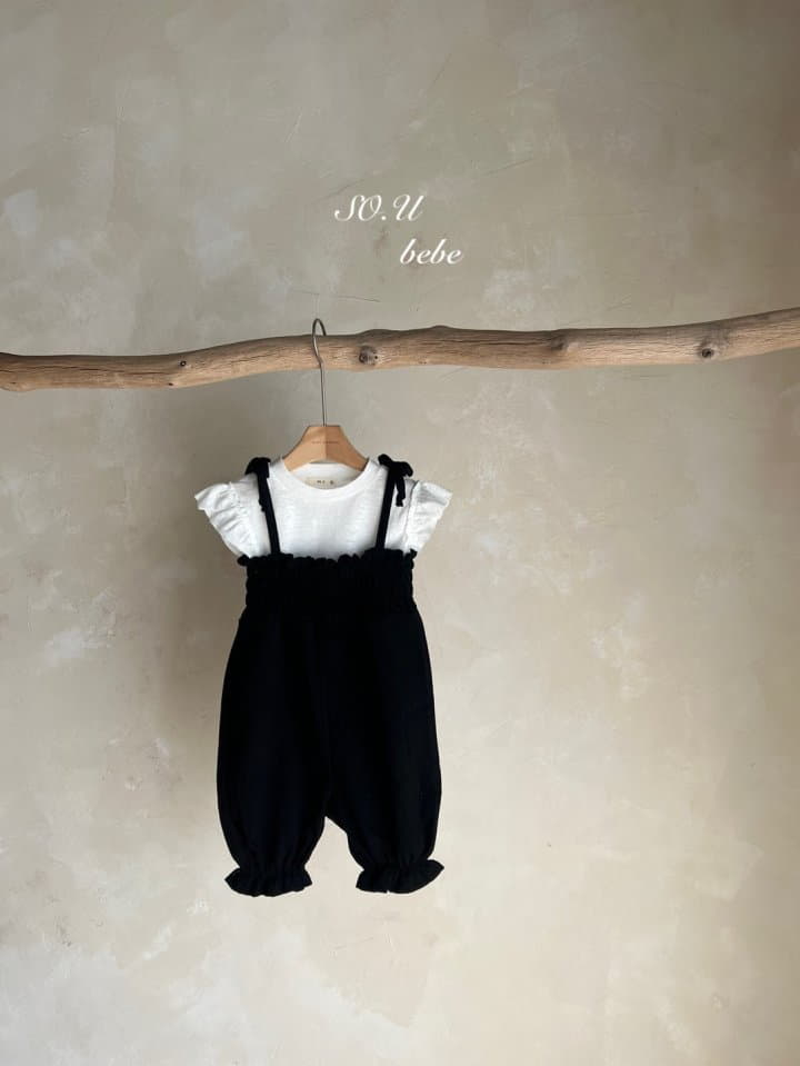 So U - Korean Baby Fashion - #babyoninstagram - Sleeves Wrinkle Tee - 5