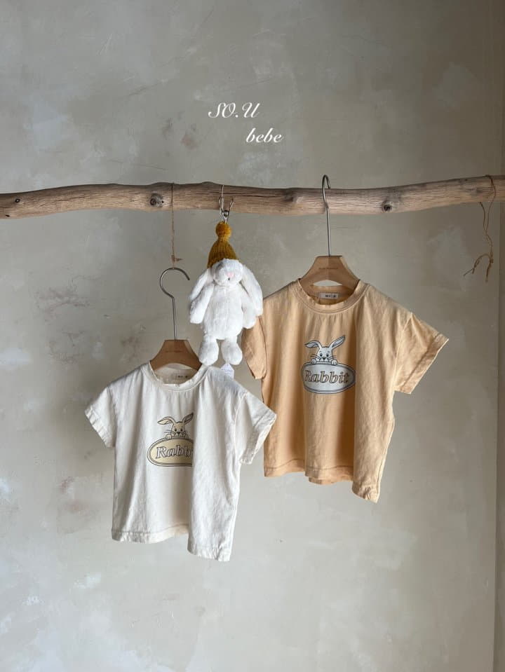 So U - Korean Baby Fashion - #babyoninstagram - Rabbit Tee - 3