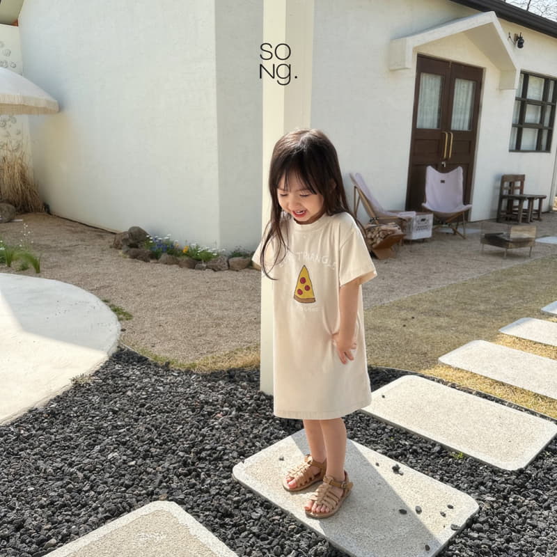 Song - Korean Children Fashion - #littlefashionista - Pizza One-piece - 2