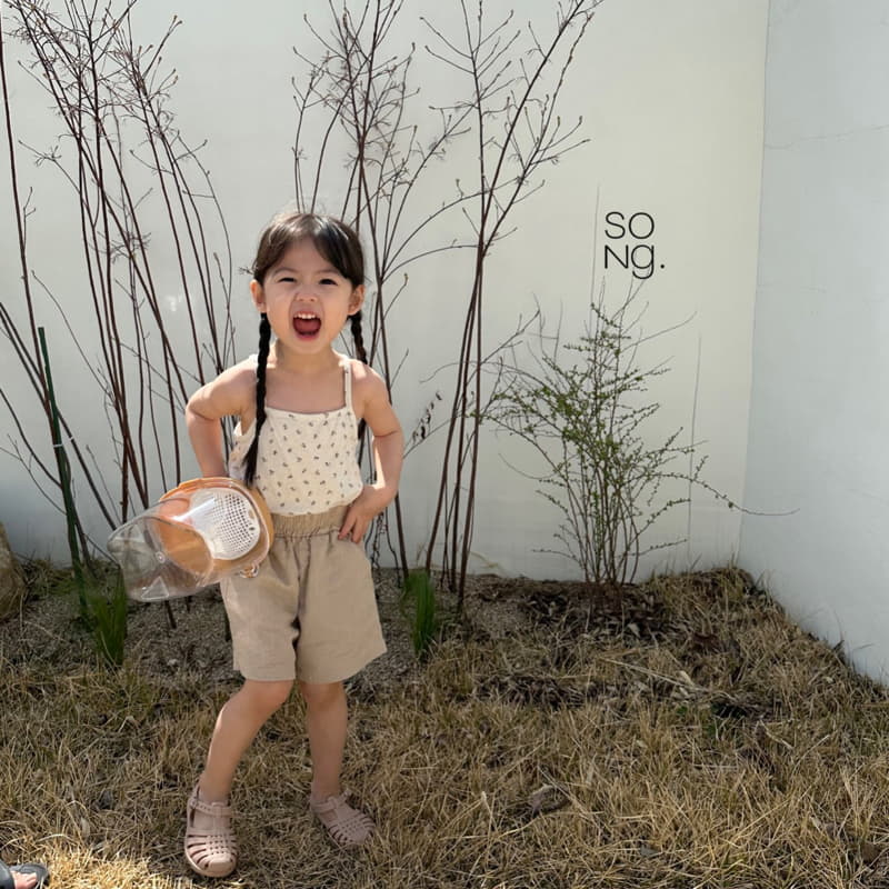 Song - Korean Children Fashion - #todddlerfashion - Mood Linen Shorts - 7