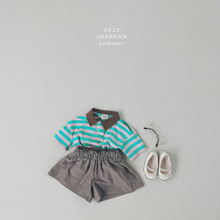 Soybean - Korean Children Fashion - #Kfashion4kids - Boat Collar Tee - 2