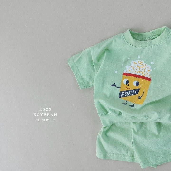 Soybean - Korean Children Fashion - #stylishchildhood - Pop Corn Top Bottom Set - 5