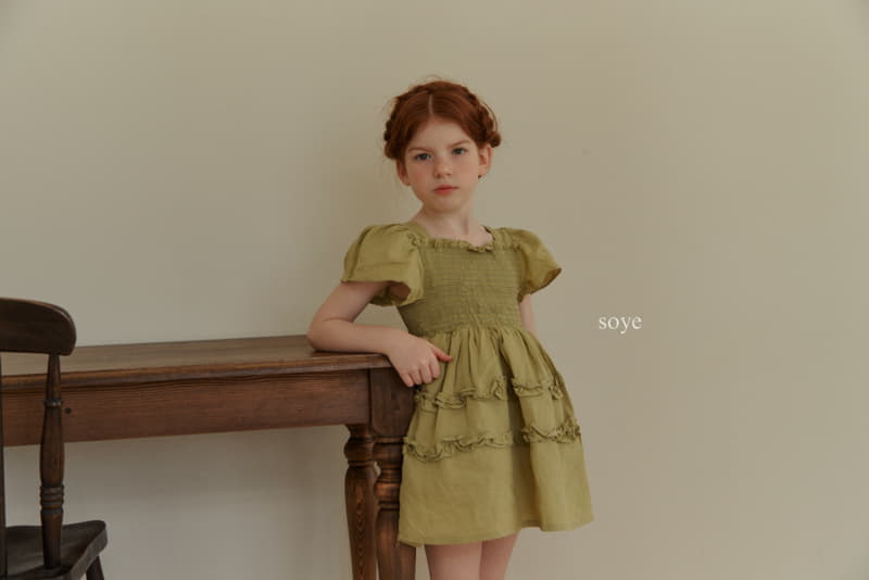 Soye - Korean Children Fashion - #Kfashion4kids - Molly Sha One-piece - 2