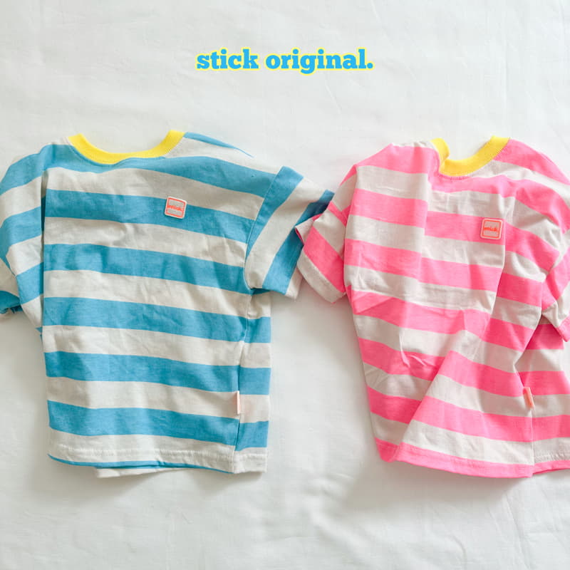 Stick - Korean Children Fashion - #Kfashion4kids - Stripes Tee