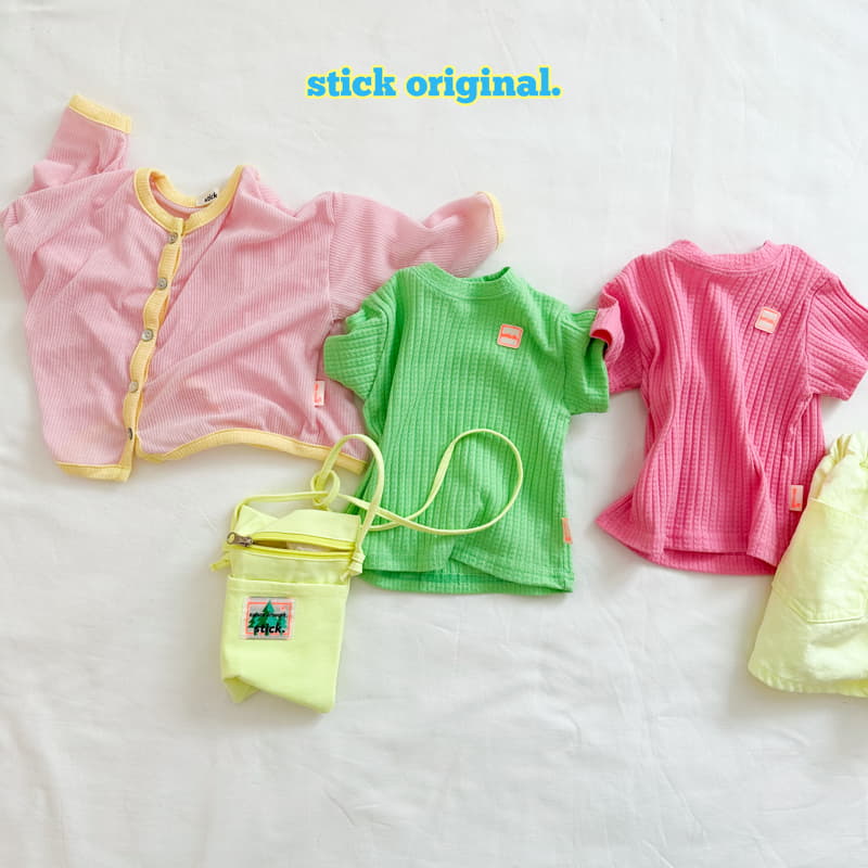 Stick - Korean Children Fashion - #childofig - Pompom Tee - 9