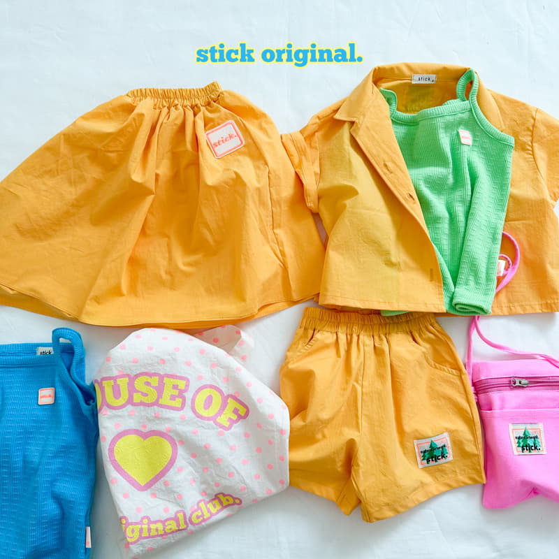 Stick - Korean Children Fashion - #childofig - Big Logo Skirt with Mom - 6