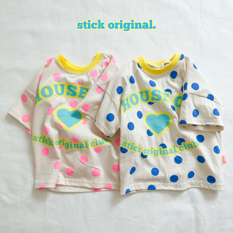 Stick - Korean Children Fashion - #kidsshorts - House Tee - 2