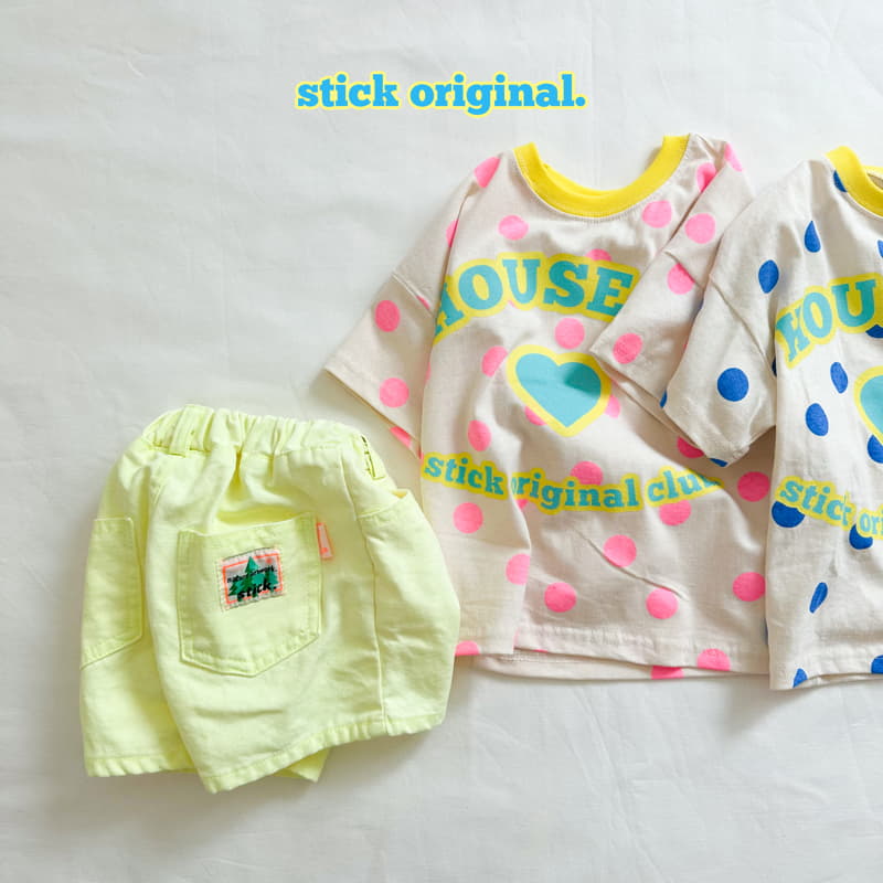 Stick - Korean Children Fashion - #kidsstore - House Tee - 4