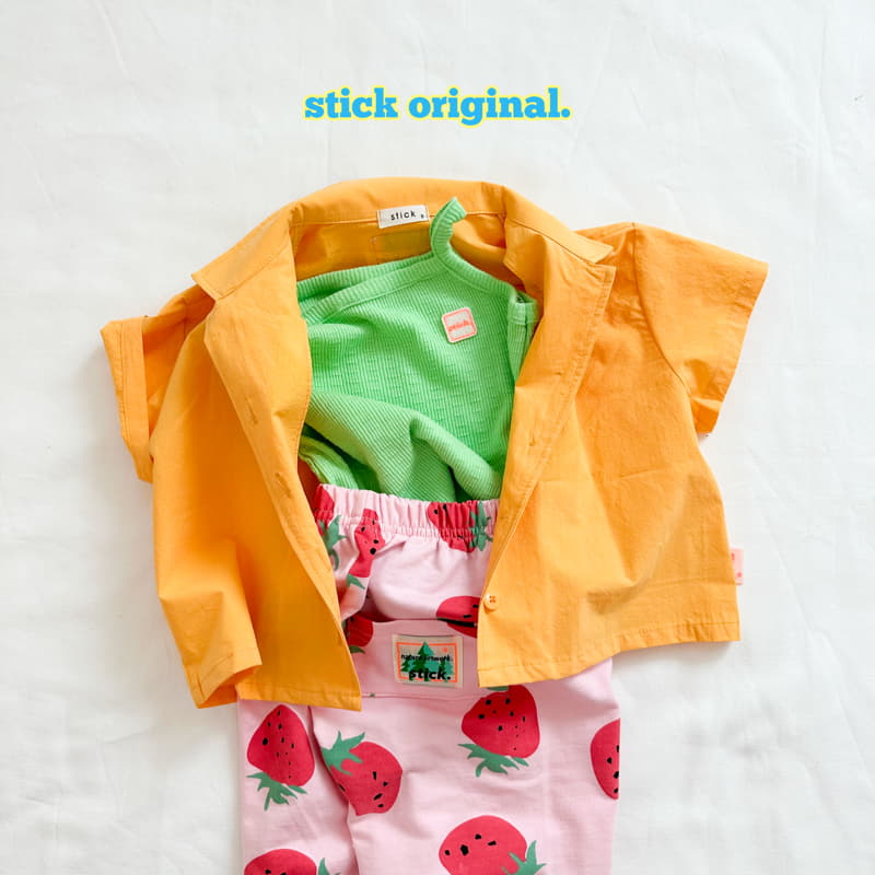 Stick - Korean Children Fashion - #littlefashionista - Strawberry Pants - 10