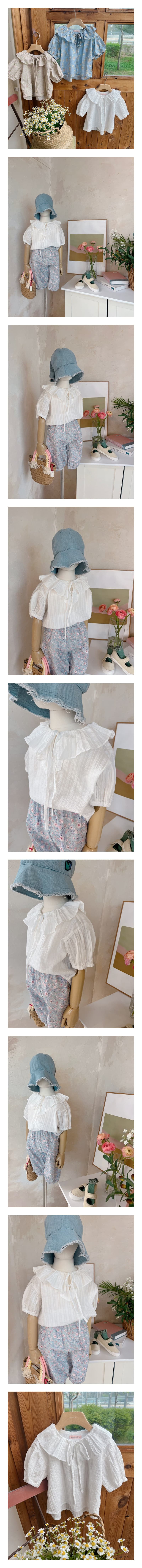 Studio M - Korean Children Fashion - #magicofchildhood - Blooming Simple Blouse