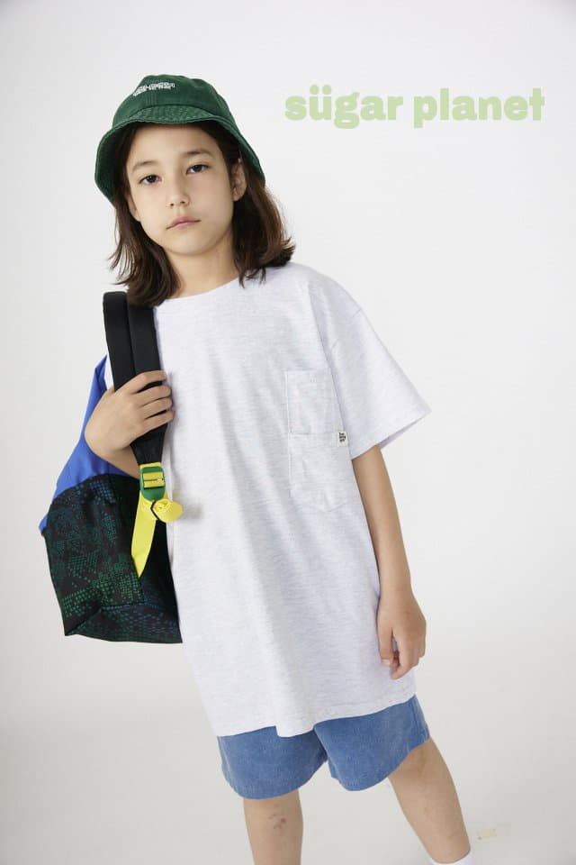 Sugar Planet - Korean Children Fashion - #Kfashion4kids - Baggy Pocket Tee - 2