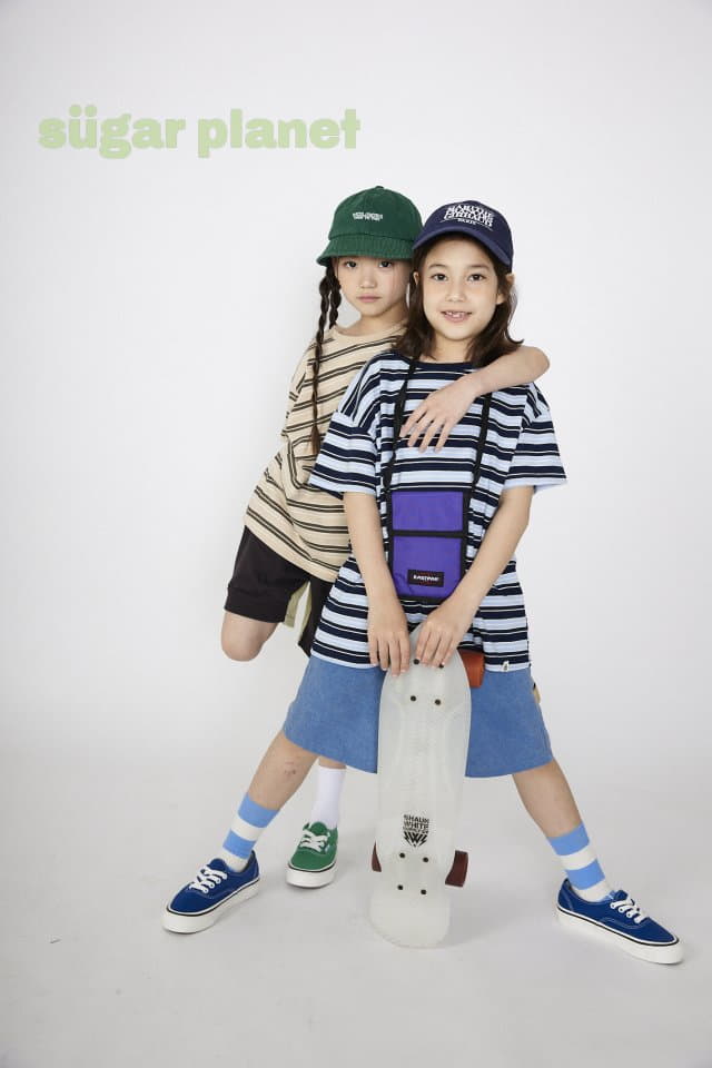 Sugar Planet - Korean Children Fashion - #Kfashion4kids - Stripes Tee - 10