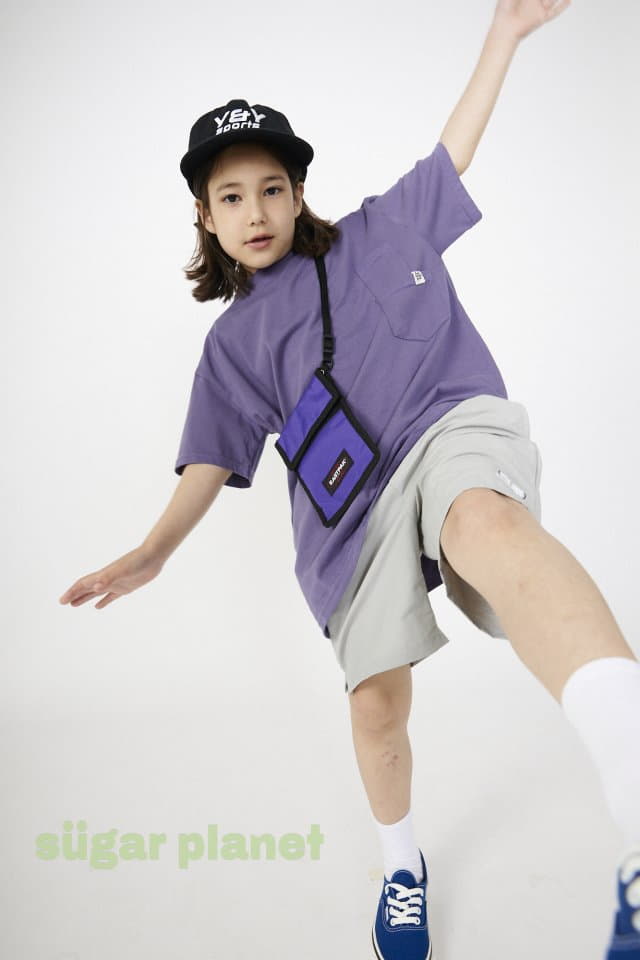 Sugar Planet - Korean Children Fashion - #childofig - Baggy Pocket Tee - 8