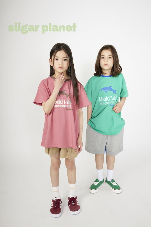 Sugar Planet - Korean Children Fashion - #childofig - Dolphine Tee with Mom - 3