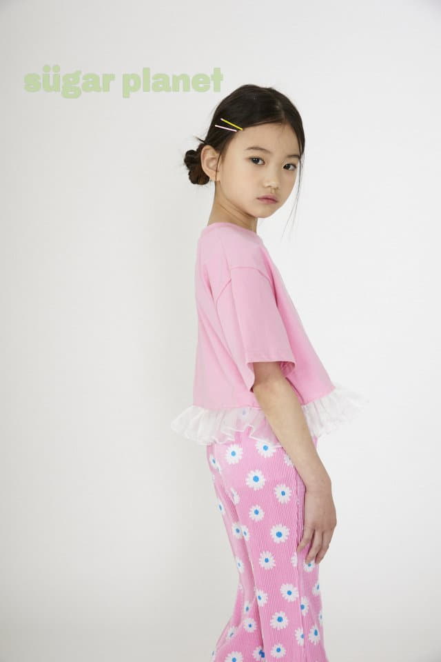 Sugar Planet - Korean Children Fashion - #childrensboutique - SGPT Crop Sha Tee - 8