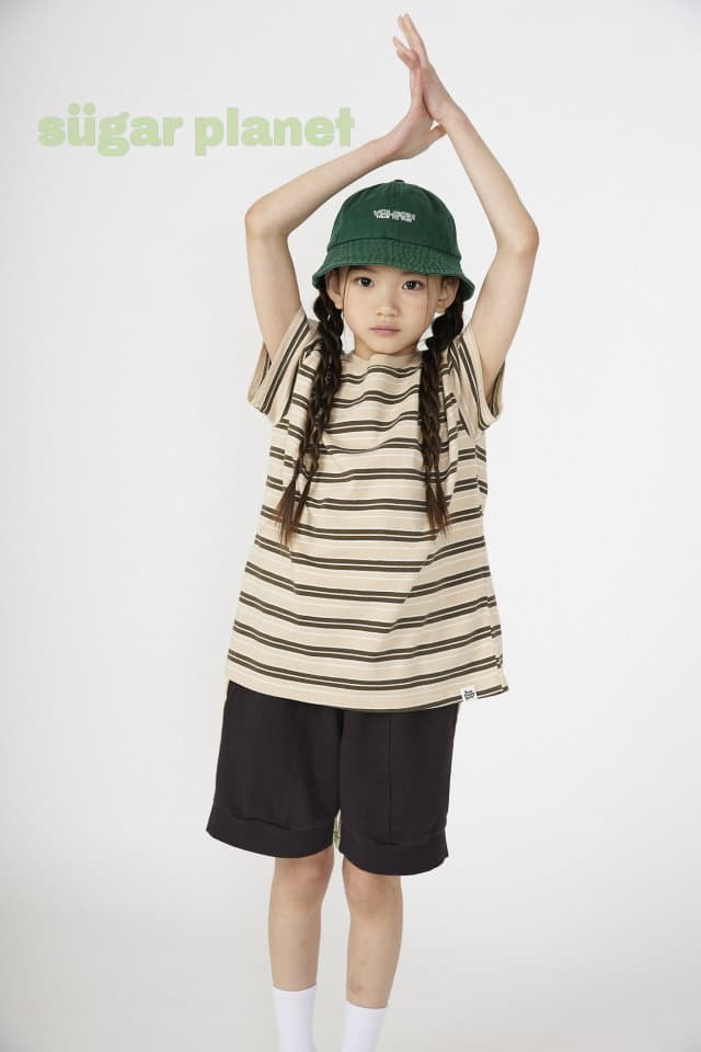 Sugar Planet - Korean Children Fashion - #discoveringself - Stripes Tee - 5