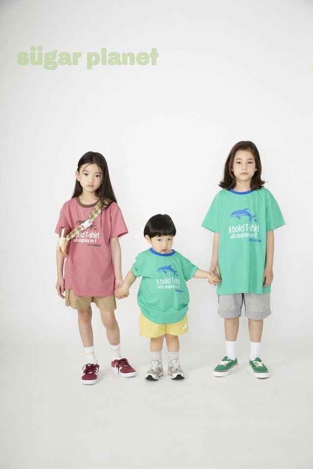 Sugar Planet - Korean Children Fashion - #fashionkids - Dolphine Tee with Mom - 8