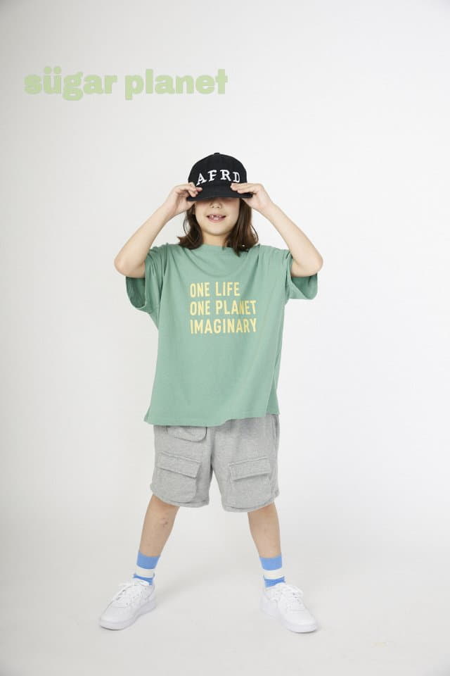 Sugar Planet - Korean Children Fashion - #kidsshorts - One Planet Tee - 3