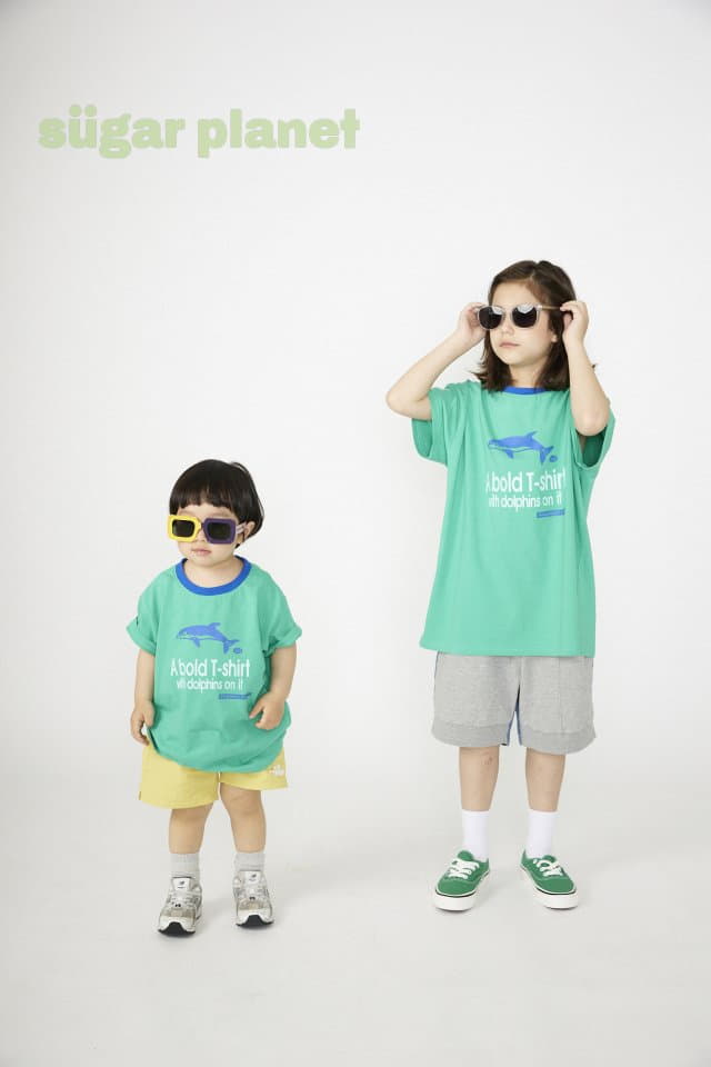 Sugar Planet - Korean Children Fashion - #kidsstore - Dolphine Tee with Mom - 10