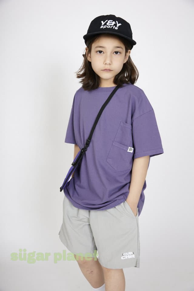 Sugar Planet - Korean Children Fashion - #kidzfashiontrend - Baggy Pocket Tee