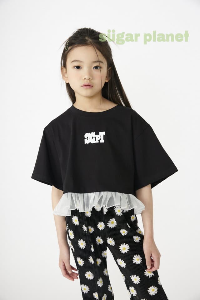 Sugar Planet - Korean Children Fashion - #magicofchildhood - SGPT Crop Sha Tee