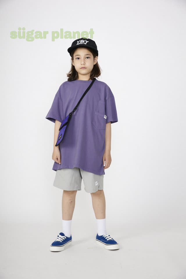 Sugar Planet - Korean Children Fashion - #littlefashionista - Baggy Pocket Tee - 4