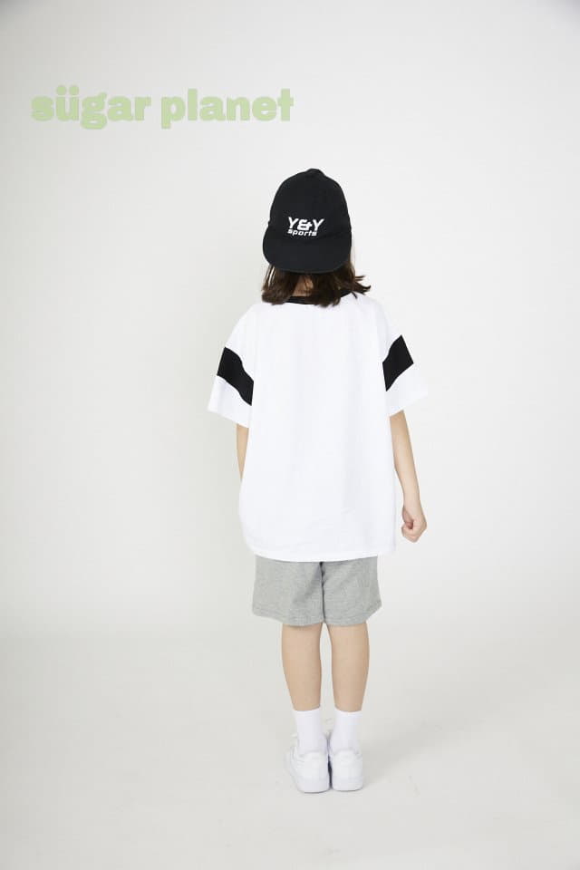 Sugar Planet - Korean Children Fashion - #minifashionista - Brick Block Color Tee - 7