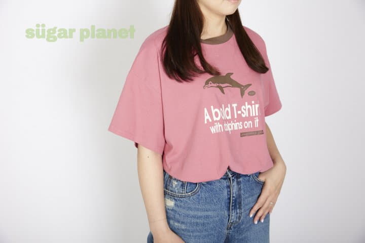 Sugar Planet - Korean Children Fashion - #minifashionista - Dolphine Tee with Mom