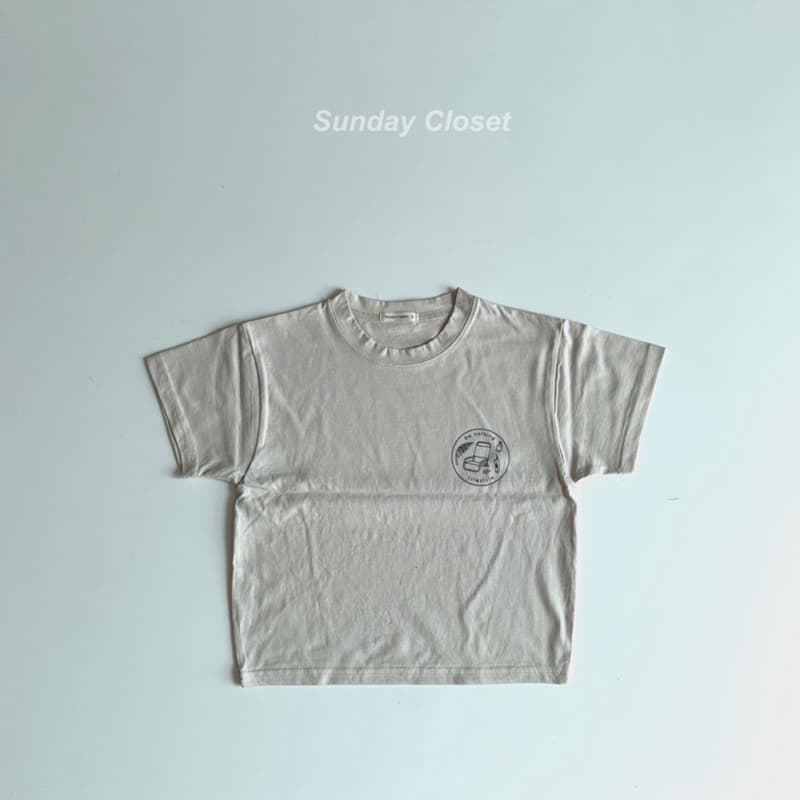 Sunday Closet - Korean Children Fashion - #childofig - Vacance Tee - 10