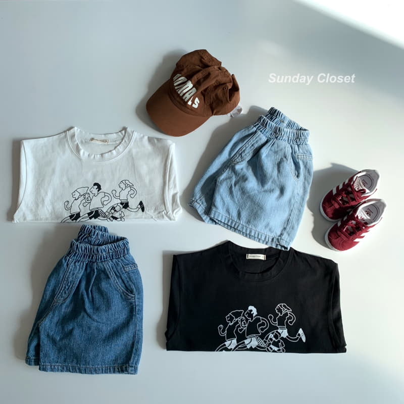 Sunday Closet - Korean Children Fashion - #designkidswear - Mayol Denim Shorts - 8