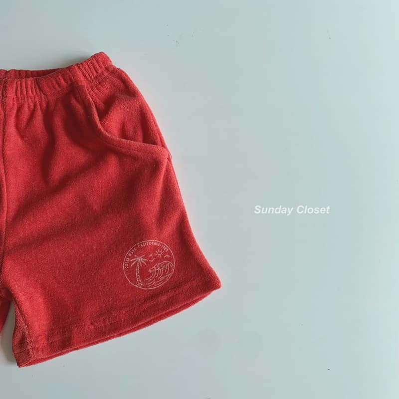 Sunday Closet - Korean Children Fashion - #discoveringself - Palm Terry Shorts