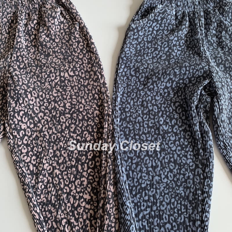 Sunday Closet - Korean Children Fashion - #kidsshorts - Leopard Pelats Pants