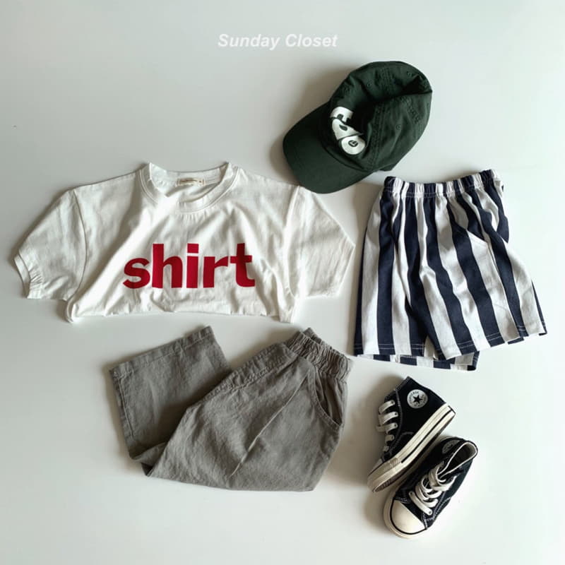 Sunday Closet - Korean Children Fashion - #littlefashionista - Linen Washing Pants - 3