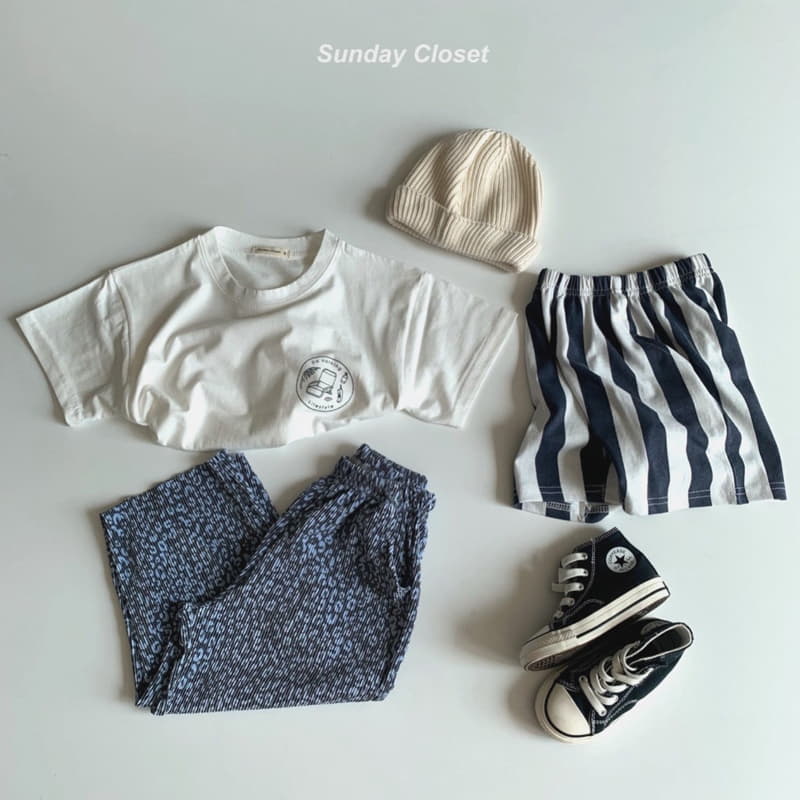 Sunday Closet - Korean Children Fashion - #minifashionista - Marine Stripes Shorts - 7