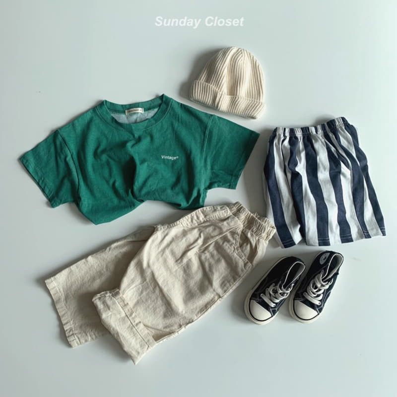 Sunday Closet - Korean Children Fashion - #minifashionista - Linen Washing Pants - 5