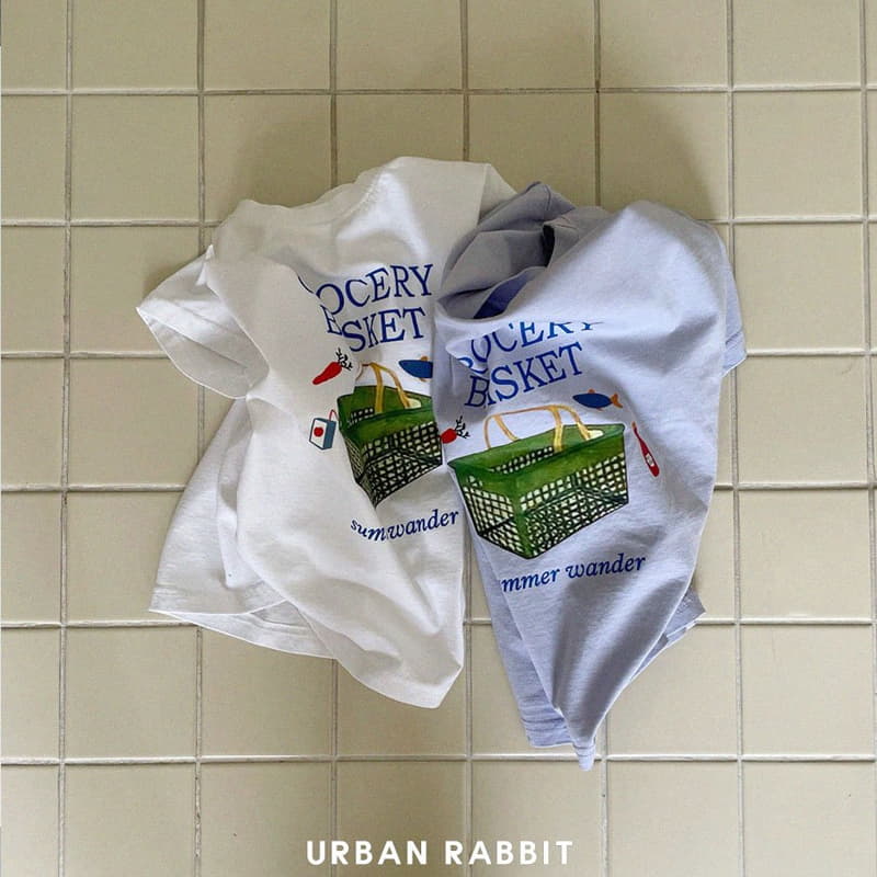 Urban Rabbit - Korean Children Fashion - #fashionkids - Green Basket Tee - 10