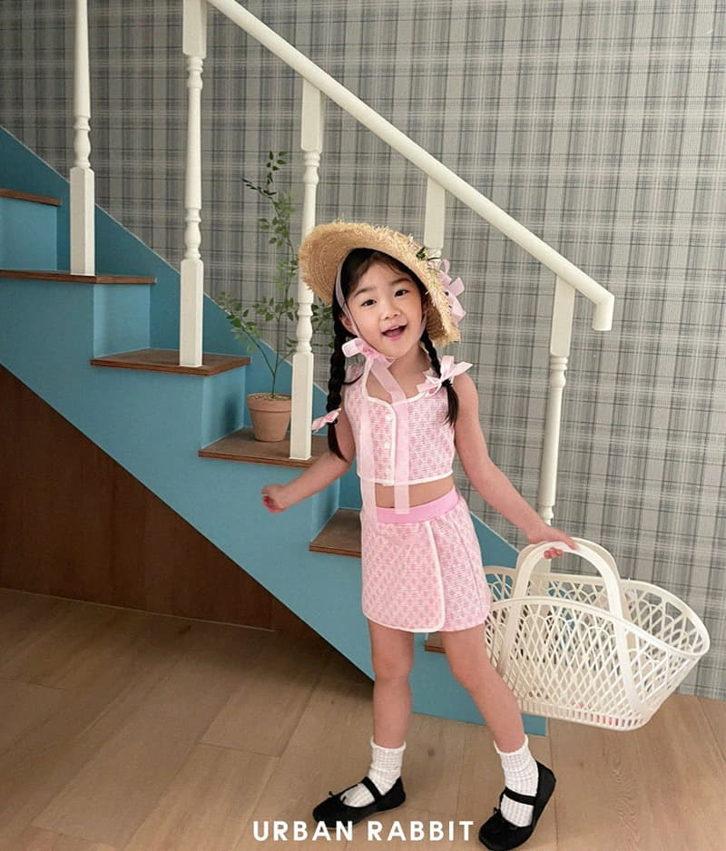 Urban Rabbit - Korean Children Fashion - #kidsstore - Summer Twid Set UP