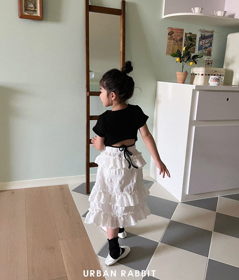 Urban Rabbit - Korean Children Fashion - #magicofchildhood - Ade Frill Skirt - 10