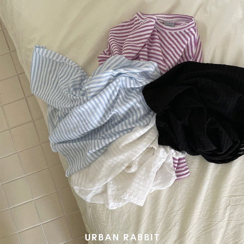 Urban Rabbit - Korean Children Fashion - #prettylittlegirls - Loose Stripes Tee - 7