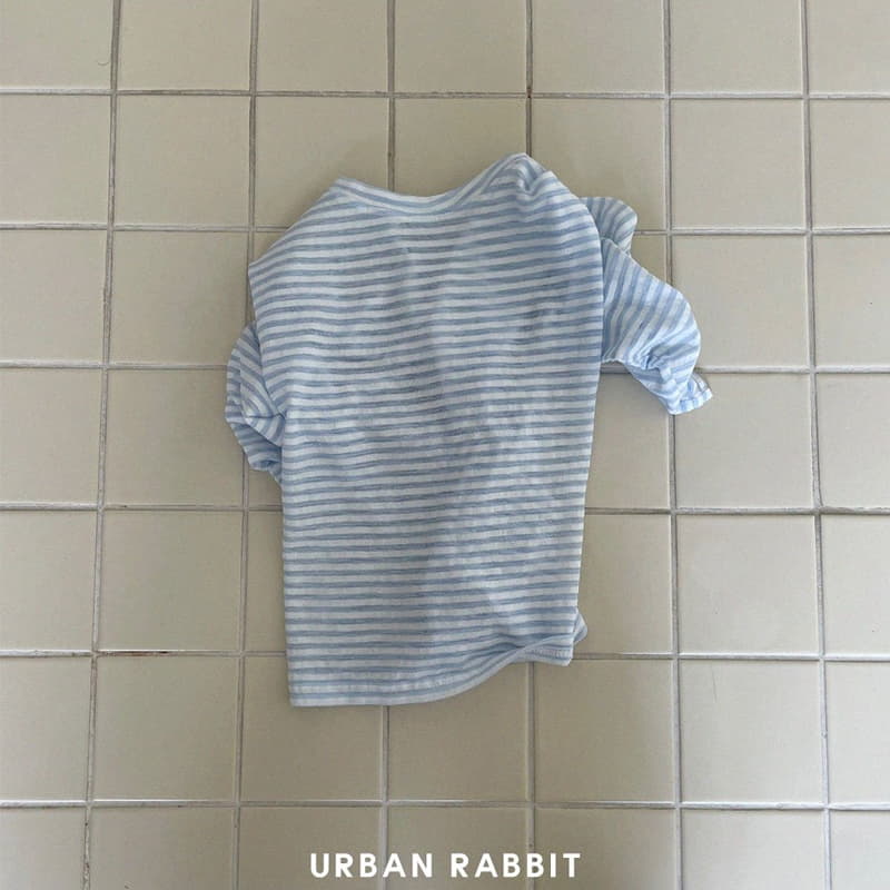 Urban Rabbit - Korean Children Fashion - #toddlerclothing - Loose Stripes Tee - 9