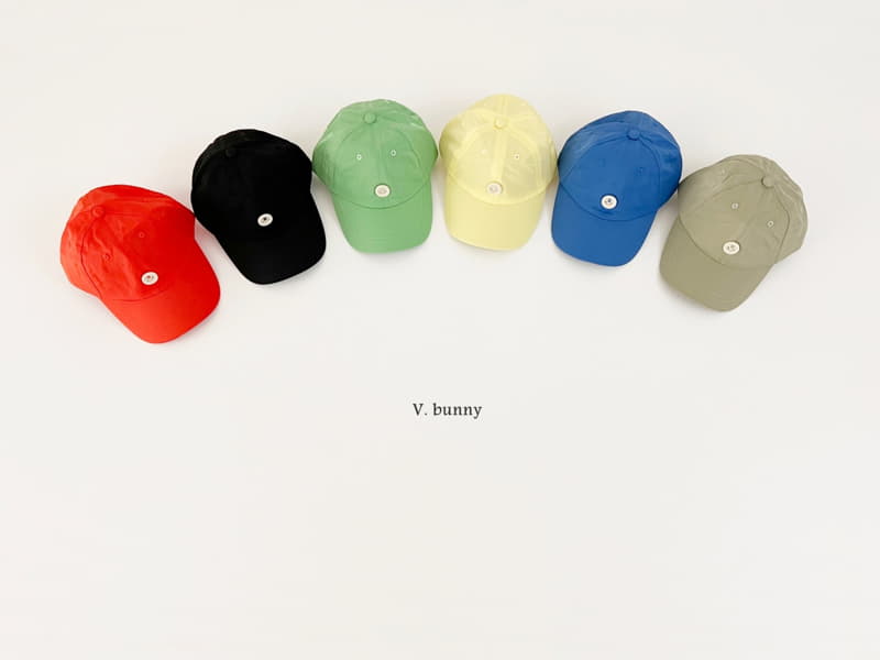 V Bunny - Korean Children Fashion - #designkidswear - Button Cap 48~52 - 12