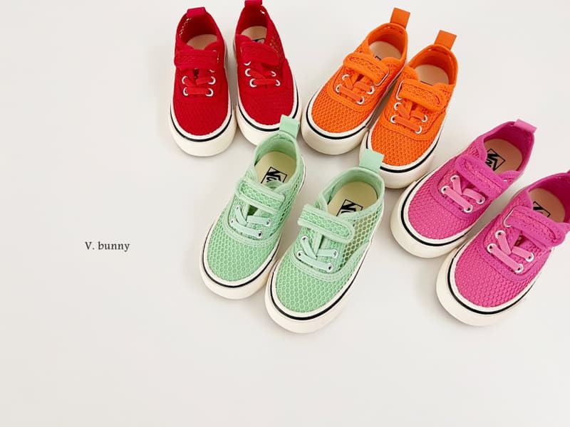 V Bunny - Korean Children Fashion - #discoveringself - V Mesh Flats