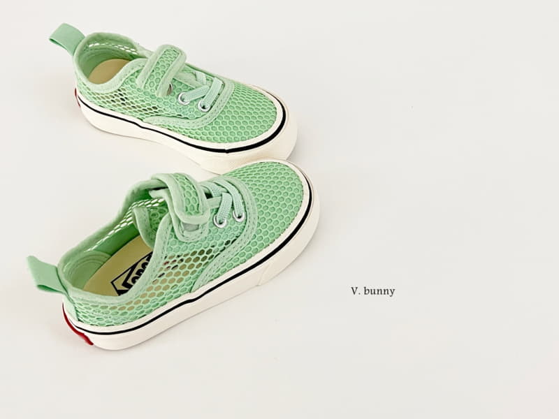 V Bunny - Korean Children Fashion - #littlefashionista - V Mesh Flats - 7