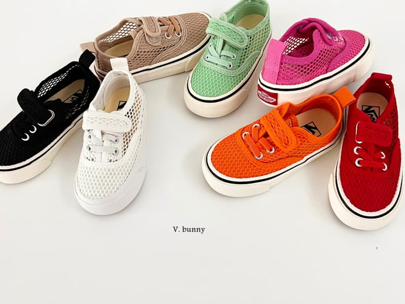 V Bunny - Korean Children Fashion - #todddlerfashion - V Mesh Flats - 11