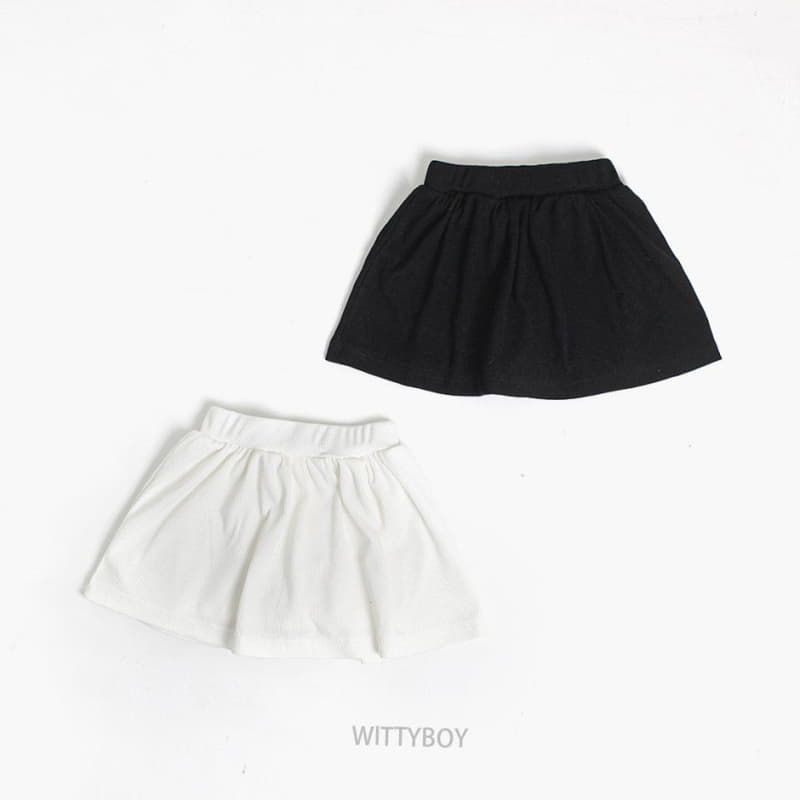 Witty Boy - Korean Children Fashion - #Kfashion4kids - Lilly Skirt Pants