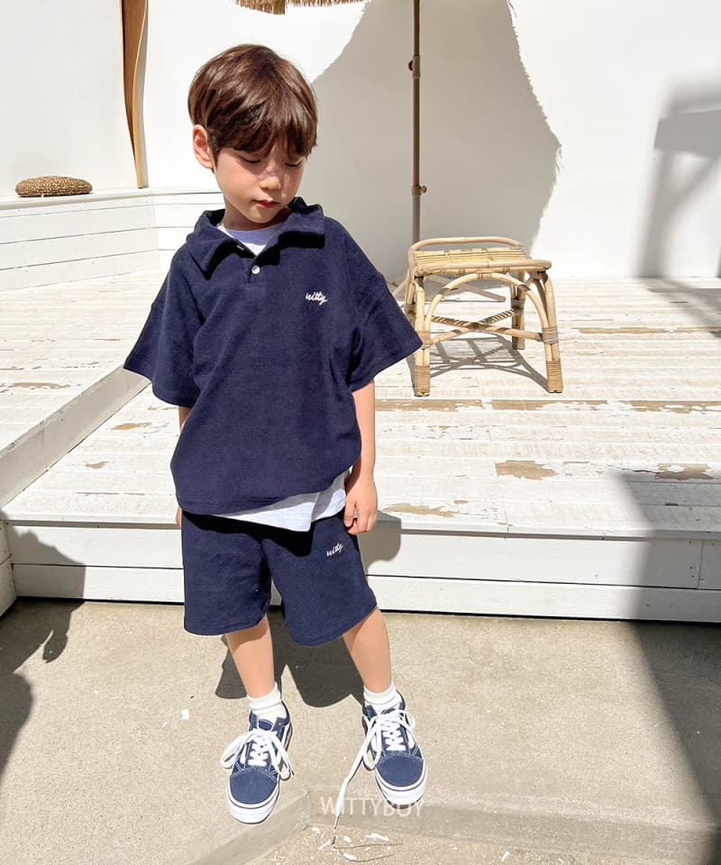 Witty Boy - Korean Children Fashion - #Kfashion4kids - W Terry Pants - 8