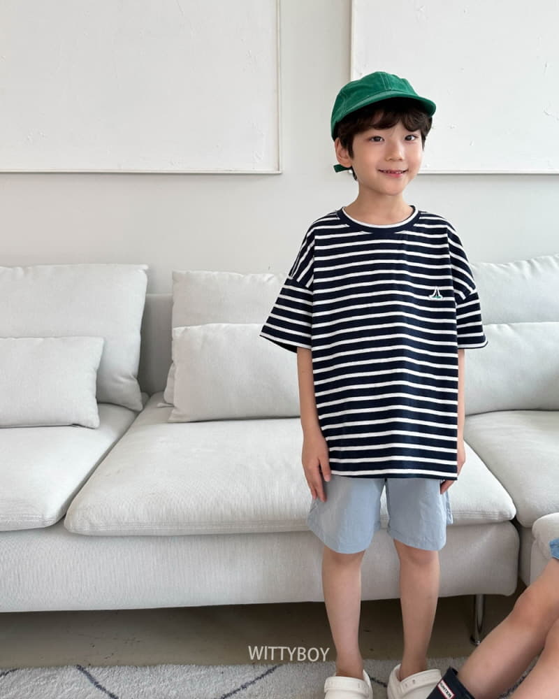 Witty Boy - Korean Children Fashion - #childofig - Sailing Stripes Tee - 7