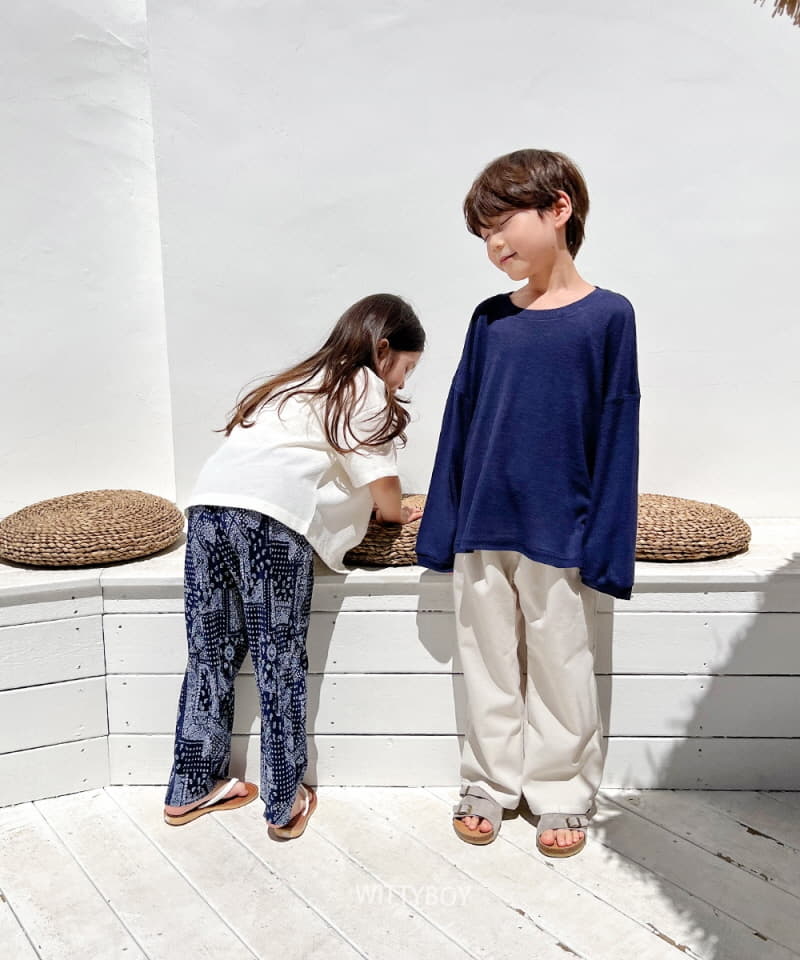 Witty Boy - Korean Children Fashion - #childofig - Maroon Linen Tee - 12